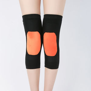 Rodilleras para el invierno con forro polar, soporte de rodilla unisex para deportes y protección contra el frío, gris, negro, camel - Product Image 3
