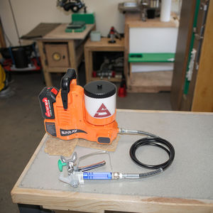 Máquina pulverizadora sin aire DIY de 21V de alta calidad, pintura de masilla alimentada por batería portátil para pared de techo, pistolas pulverizadoras eléctricas sin escobillas - Product Image 2