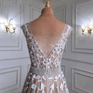 女性のためのディナードレスロングボールガウンガールズ卒業ドレス祝福されたドレス - Product Image 5