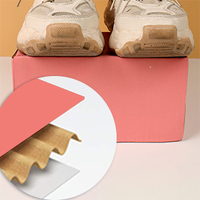 Boîte en carton recyclable personnalisée pour envoi postal, boîte vide pour vêtements, chaussettes, cadeaux, emballage d'expédition
