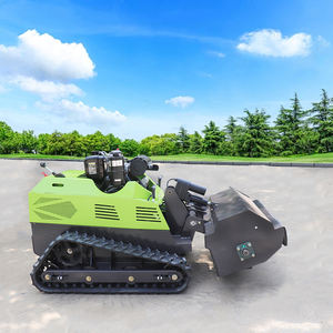 Tondeuse à gazon diesel télécommandée tout-terrain chenillé type ferme et déboisé coupe-herbe avec CE EPA - Product Image 2