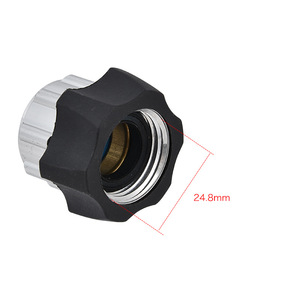 Conector de entrada para lavadora de coches HANGGAO, rosca de aleación de aluminio de 3/4 pulgadas con filtro para la salida de agua de la máquina de limpieza - Product Image 3