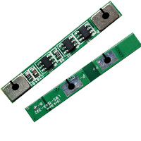 Carte PCB BMS pour batterie polymère au lithium 18650 simple cellule 3,7 V, tension nominale 4,2 V (entièrement chargée) ou 3,6 V