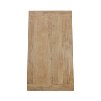 Vente en gros de table à manger rustique vintage en bois recyclé massif en bois d'orme dessus