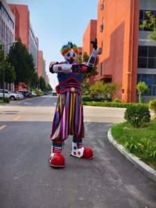 Costume LED Lumineux de Clown Robot sur Échasses en Soie et Coton pour Carnaval, Soirée Rave, Scène, Bar, Boîte de Nuit et <span class=keywords><strong>Danse</strong></span> LED - Product Image 4