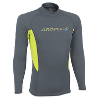 Garantie de qualité Maillot de bain Rash Guard pour homme Aropec Polyester/Nylon Séchage rapide Compression Vêtement de surf Résistant à l'usure Loisirs