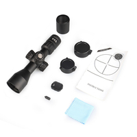 Lunette de visée tactique étanche pour l'extérieur avec réticule FFP, optique 3-12x