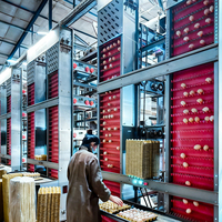 Équipement d'élevage avicole entièrement automatique de type H, état neuf, cages à batterie de qualité A pour poules pondeuses