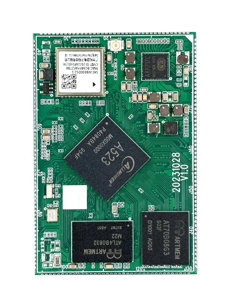 HelperBoard A523 carte de développement octa-core Android 13 carte de base linux carte de développement android Allwinner support eDP,LVDS