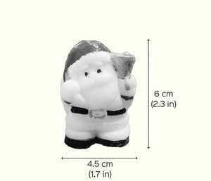 Santa Reindeer Snowflake Christmas <b>Candles</b> | Luxurious Handmade 3D Shaped Natural Soy Wax <b>Gift</b> <b>Set</b> Diwali Ramadan Themes - Product Image 2