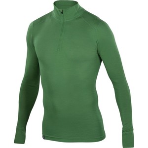 Solarwool Factory Custom OEM/ODM RWS Certified Electric Vivd Green Merino Wool <strong>Long</strong> <strong>Sleeve</strong> Full-Zip <strong>Cycling</strong> <strong>Jersey</strong> - Product Image 4