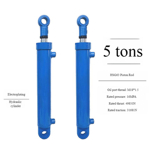 תחנת משאבת צילינדר הידראולית קטנה, 5 טון 63 צילינדר הידראולי קוטר - Product Image 1