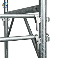 Estructura de Andamio de Acero Galvanizado, Piezas de Andamio de Hormigón, Sistema de Soporte para Construcción de Edificios