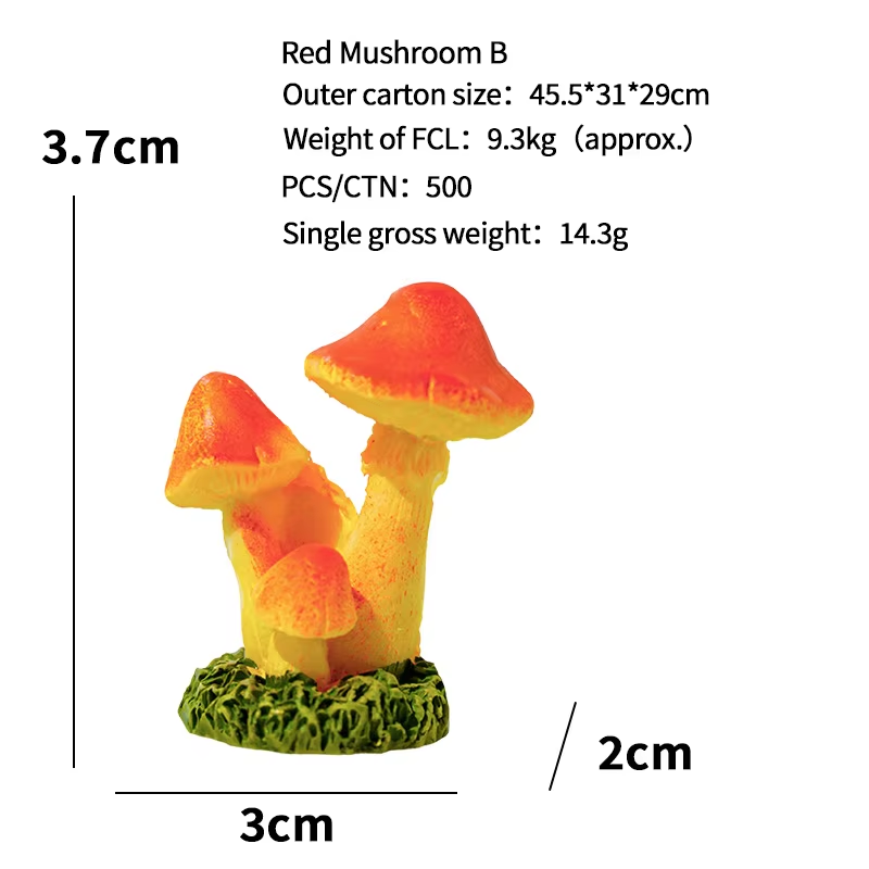 Champignon rouge B