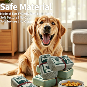 Jouet à mâcher Dollar Dog - Jouet interactif indestructible pour petits chiens - Product Image 6