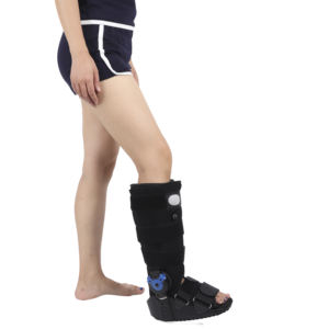 Protecteur médical de fixation d'articulation de pied de cheville pour la <span class=keywords><strong>fracture</strong></span> de mollet avec la botte de fonte d'air de fonction de marche de rééducation - Product Image 3