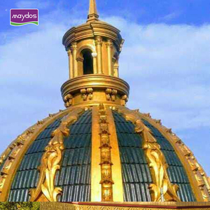 Haute brillance 24K or métallisé peinture couleur or peinture murale à base d'eau acrylique bouddha peinture Golden Temple peinture or revêtement - Product Image 4