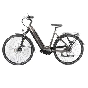 8Fun orta Motor sürümü Ebike 700 C elektrikli bisiklet 36v 250w elektrikli şehir bisikleti