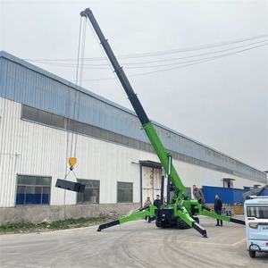 Nouvelle grue araignée hydraulique miniature JN-SPT de Chine, motorisée, capacité 8T, hauteur de levage 21m, pour levage intérieur - Product Image 6