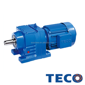 Motorreductor Helicoidal TECO Serie R con Velocidad de Entrada de 300-1800 RPM y Velocidad de Salida de 0.16-1028r/min - Product Image 1