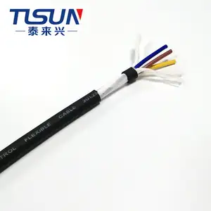 High Flexible Control Cable HF-YY 3X1. 25mm2 Is Used For The European Standard Of Automatic Production Iine