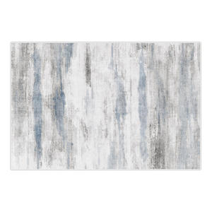 Alfombra abstracta de estilo italiano, rectangular, imitación de cachemira, decoración plegable para el hogar, para sala de estar, dormitorio, minimalista moderno - Product Image 4