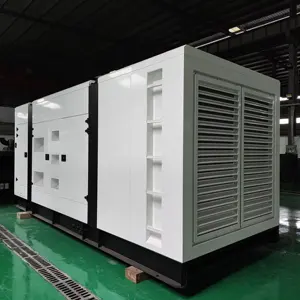 เครื่องกําเนิดไฟฟ้าดีเซล 1000kva 800kw ผู้ผลิตเครื่องกําเนิดไฟฟ้าในประเทศจีน 1100kva 880kw กันเสียงเครื่องกําเนิดไฟฟ้าขนาดใหญ่