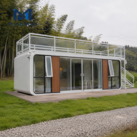 Module de maison préfabriquée moderne à assemblage rapide, capsule de vie portable pour appartement et usage scolaire