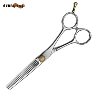 Juego de tijeras de belleza para el cabello Hoja recta con mango de acero y acero inoxidable con punta afilada y Roma para corte de cabello - Product Image 3