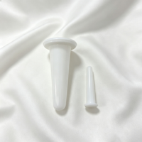 Outils de massage chinois, ensemble de 2 ventouses faciales en silicone sous vide, ventouses Hijama, ensemble de massage par ventouses pour le visage