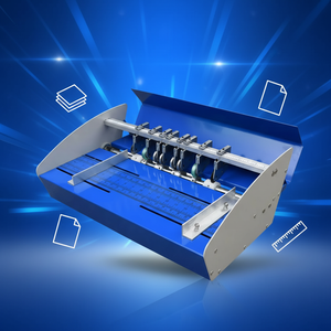 ZEQUAN A4 automatico 460mm di carta cordonatura macchina usato libro di elaborazione <span class=keywords><strong>rilegatura</strong></span> Die-taglio di energia elettrica pieghevole - Product Image 6