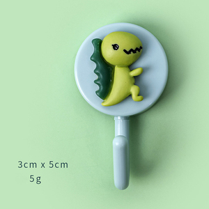 Hot Selling Kitchen Home 10 Pack <strong>Mini</strong> Cute Wall Hooks <strong>Hanger</strong> Creative Strong Seamless PVC Office Door Adhesive Hooks - Product Image 4