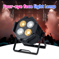 SHTX LED 4 yeux COB Lumière de surface Blanc ou Blanc chaud 4*50w Scène Quatre yeux Par Lumières 200w Effets lumineux de mariage