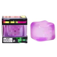 Cube anti-stress en silicone style Schylling, jouet à presser pour soulager le stress sensoriel unisexe
