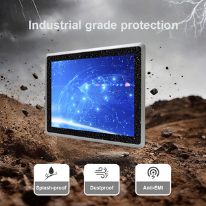 YENTEK Ordinateur industriel à écran tactile de 15 pouces IP65 étanche Intel J6412 I3 <span class=keywords><strong>I5</strong></span> <span class=keywords><strong>I7</strong></span> VGA HD 6 RS232 COM VESA Ordinateur embarqué sans ventilateur - Product Image 2