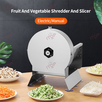 Handmatige En Elektrische Dual-Purpose Fruitsnijmachine Commerciële Chips Snijmachine Zeer Efficiënte Groentesnijder