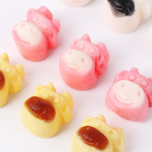 Bonbons Gélifiés Halal en Gros Personnalisés en Forme <span class=keywords><strong>de</strong></span> Tête <span class=keywords><strong>de</strong></span> <span class=keywords><strong>Vache</strong></span>, Assortiment <span class=keywords><strong>de</strong></span> Bonbons Gommeux aux Fruits Sucrés et Acidulés - Product Image 1
