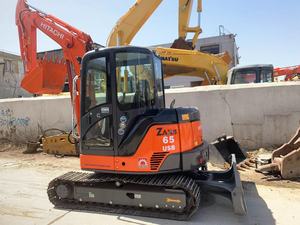 Mini-excavatrice sur chenilles Hitachi ZX65USB ZX60 ZX50 ZX55 ZX120 ZX200, excavatrice compacte avec moteur et boîte de vitesses d'origine japonaise - Product Image 3