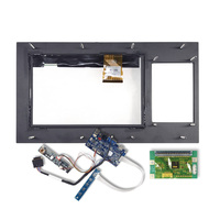 Modul Layar Sentuh 10.1 Inci 1200 Nits Optical Bonding Dengan LCD LVDS Portrait USB untuk Integrasi Mesin Penjual Otomatis Luar Ruangan