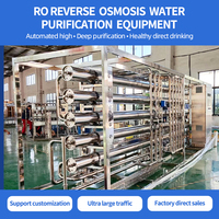 Système de filtration d'eau par osmose inverse double RO électrique anti-calcaire pour usage extérieur, en acier inoxydable, capacité 3T/H