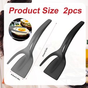 อุปกรณ์ครัว ที่คีบไข่แบบ 2-in-1 พร้อมตะหลิว ทำจากไนลอน ดีไซน์รักษ์โลก - Product Image 2