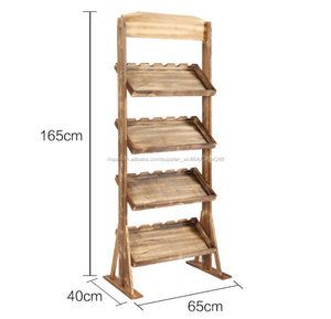 madera expositor para <span class=keywords><strong>vino</strong></span> <span class=keywords><strong>tinto</strong></span> tienda madera estante - Product Image 5