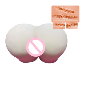 Vente en gros Produit réaliste pour adulte pour hommes Avion inversé à double canal Coupe de masturbation masculine Sex Toy pour hommes - Product Image 6