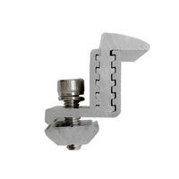 Système de fixation de support de bord en alliage d'aluminium pour panneaux photovoltaïques sur toiture – Accessoires de cadre de module PV