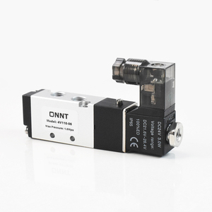 Пневматические детали Airtac 4V110-06 5/<span class=keywords><strong>2</strong></span> путь DC12V AC110V AC220V DC24V 1/8 дюймов светодиодная катушка Пневматический электромагнитный воздушный клапан - Product Image 2