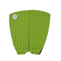 Tapis de planche de surf personnalisé à texture quadrillée antidérapant 2 pièces/ensemble Tapis de traction