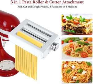 Accesorio para Hacer Pasta 3 en 1 para Batidoras de Pedestal <span class=keywords><strong>Kitchenaid</strong></span>, Accesorio para Batidora de Pedestal - Product Image 5