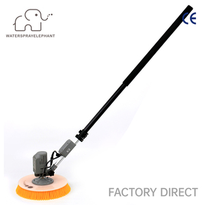 Machine de nettoyage de panneaux solaires électriques portative WSE-G02, brosse rotative alimentée par l'eau, <span class=keywords><strong>moteur</strong></span> 85W/175W max, largeur de nettoyage 32cm, 8-10 - Product Image 3