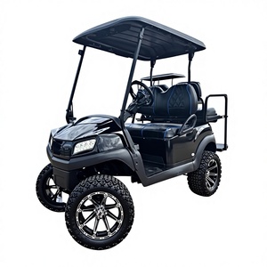 Voiturette de golf à essence Elite Tempo 2+2, 4 places, véhicule utilitaire de loisirs tout-terrain style Club Car - Product Image 1