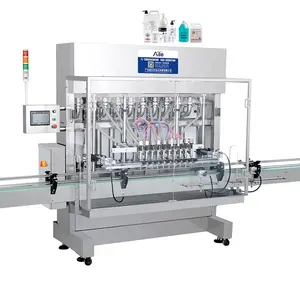 Shampoo 1L Automatic 6-Head Piston Servo Filling Machine Stainless Steel 304 and 316L with Automatic Feeding Control System